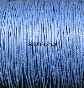 Вощеный шнур Cornflower Blue, 1мм*1м