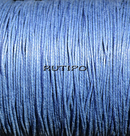 Вощеный шнур Cornflower Blue, 1мм*1м