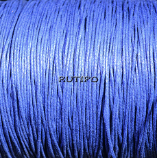 Вощеный шнур Royal Blue, 1мм*1м