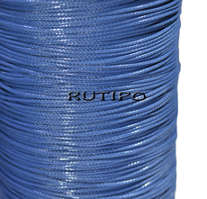 Korean waxed cord, Marine Blue, 0.5mm, 1m