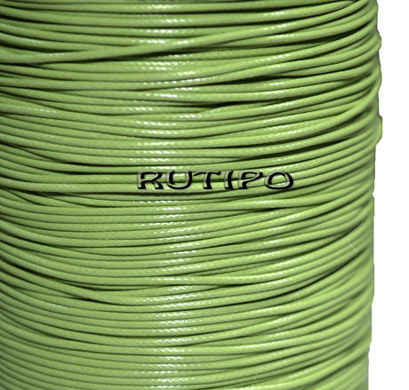 Корейский вощеный шнур Olive Drab, 0.8мм, 1м