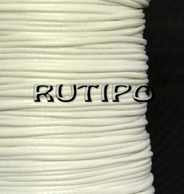 Korean waxed cord, ivory, 1.5mm*1m