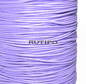 Korean waxed cord, lilac, 2mm, 1m
