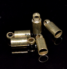 Cord End Antique Bronze, 9*3.5mm (size 3mm), pcs