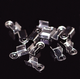 Cord clip Gunmetal 6*3mm, 200pcs