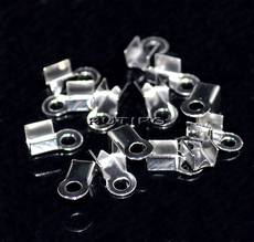 Cord clip Stainless Steel, 8*4mm, piece