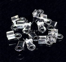 Cord clip Stainless Steel, 8*4mm, piece