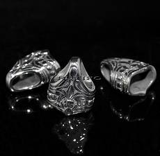 End Clasps Stainless Steel, 20*16mm (size 12*6mm), pcs