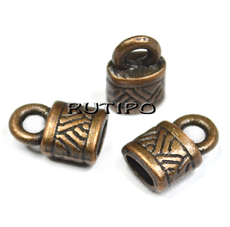 Концевик Antique copper, 10*6мм (в\д 4*2мм), шт