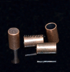 Кінцевик-заглушка Antique copper, 5*3мм (в\д 2.5мм), шт