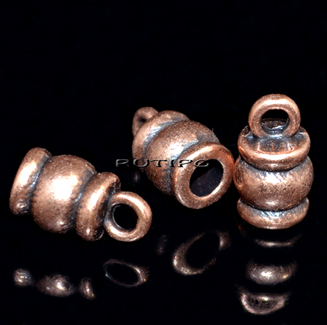 Концевик Antique copper, 11*7мм (в\д 3мм), шт