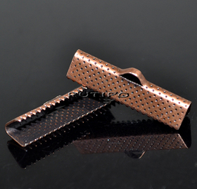 Зажим Antique copper 25мм, шт