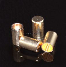 End cap Rose gold, 5*3mm (size 2.5mm), pcs