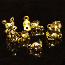 200шт, Каллоты Golden Plated, 7.5*4мм