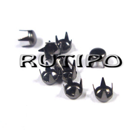 Заклепка-краб под черный никель, 4мм, шт.